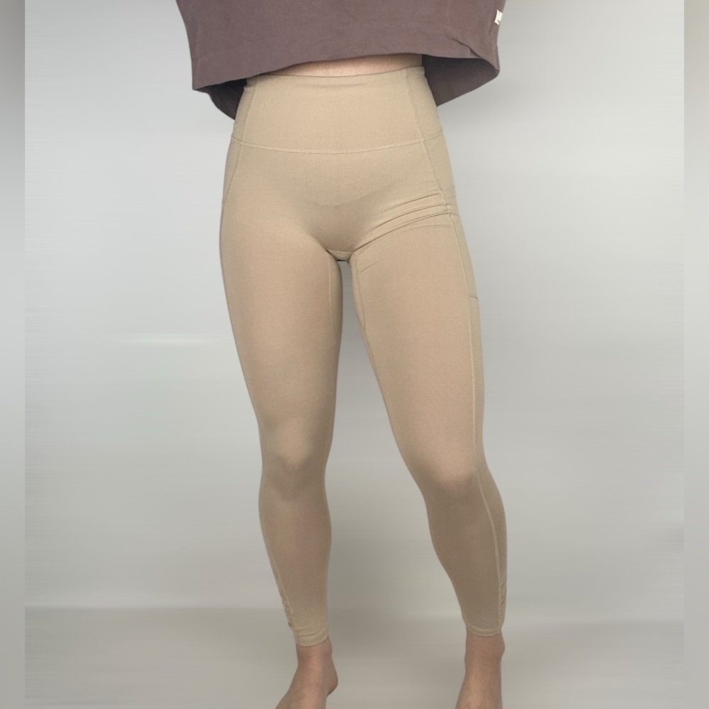 FP Movement by Free People Beige Leggings